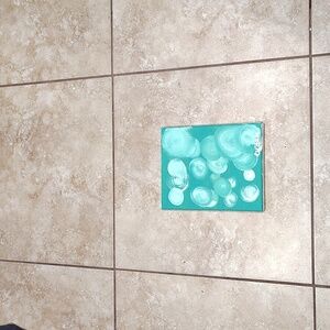 Abstract Art Canvas with Swirls